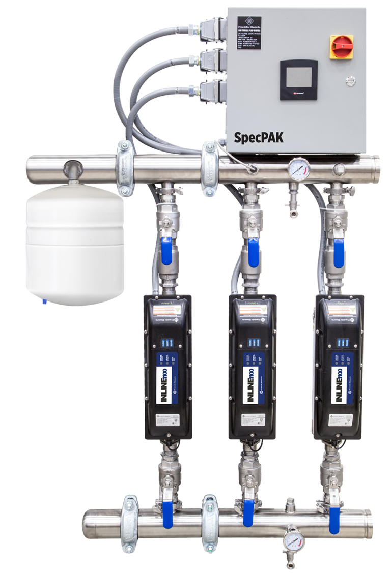 New Franklin Electric SpecPAKTM Pressure Boosting System Simplifies Multi-Pump Specification & Installation