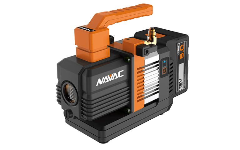 HVAC/R Leader NAVAC Introduces North America’s First Cordless Vacuum Pump
