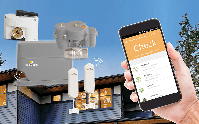 RectorSeal Introduces TripleGuard™, a Smart Water Leak Monitoring, Direction and Prevention System