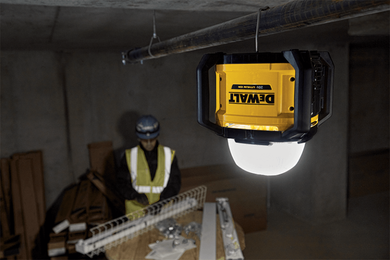 DEWALT® Brightens Jobsites with 20V MAX* Tool Connect™ All-Purpose Light