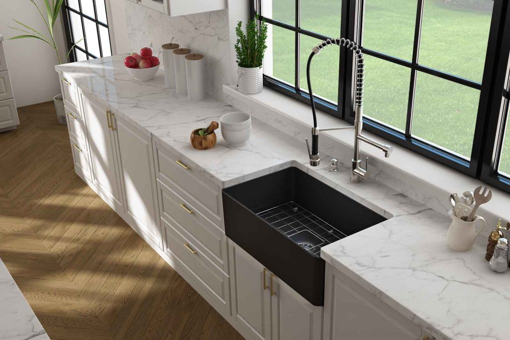Bocchi Introduces New Fireclay Sink that Hits all the 2019 Kitchen Design Marks
