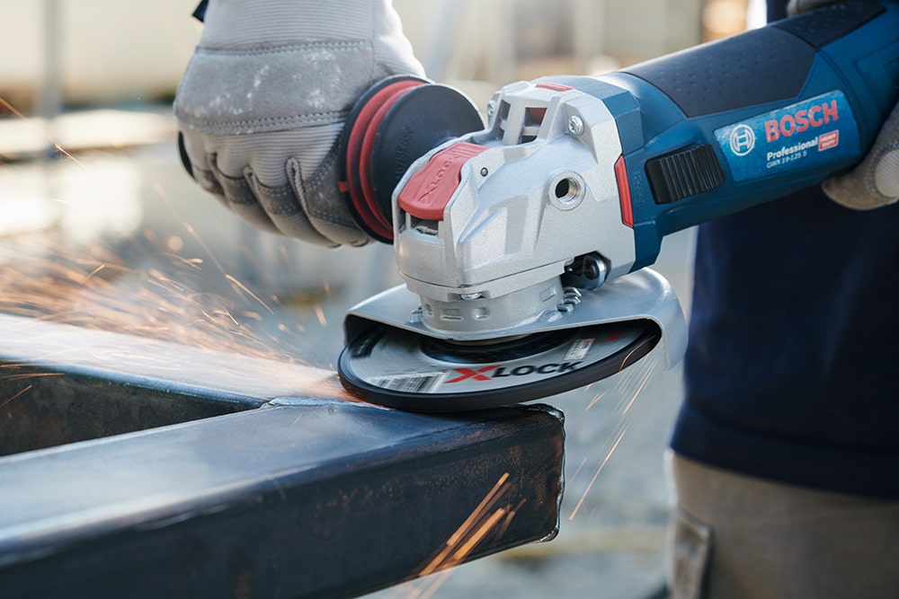 Bosch X-LOCK Interface Hits Market to Make Simpler Grinder Wheel Changes a Snap