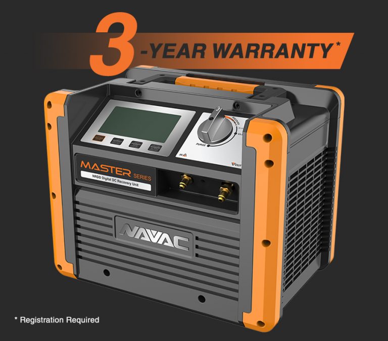 NAVAC Offers Three-Year Warranty on Premium NRDD Recovery Unit