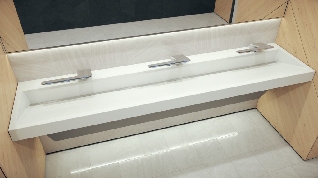Bradley’s Next Generation WashBar Raises the Bar for Upscale All-in-One Hand Washing