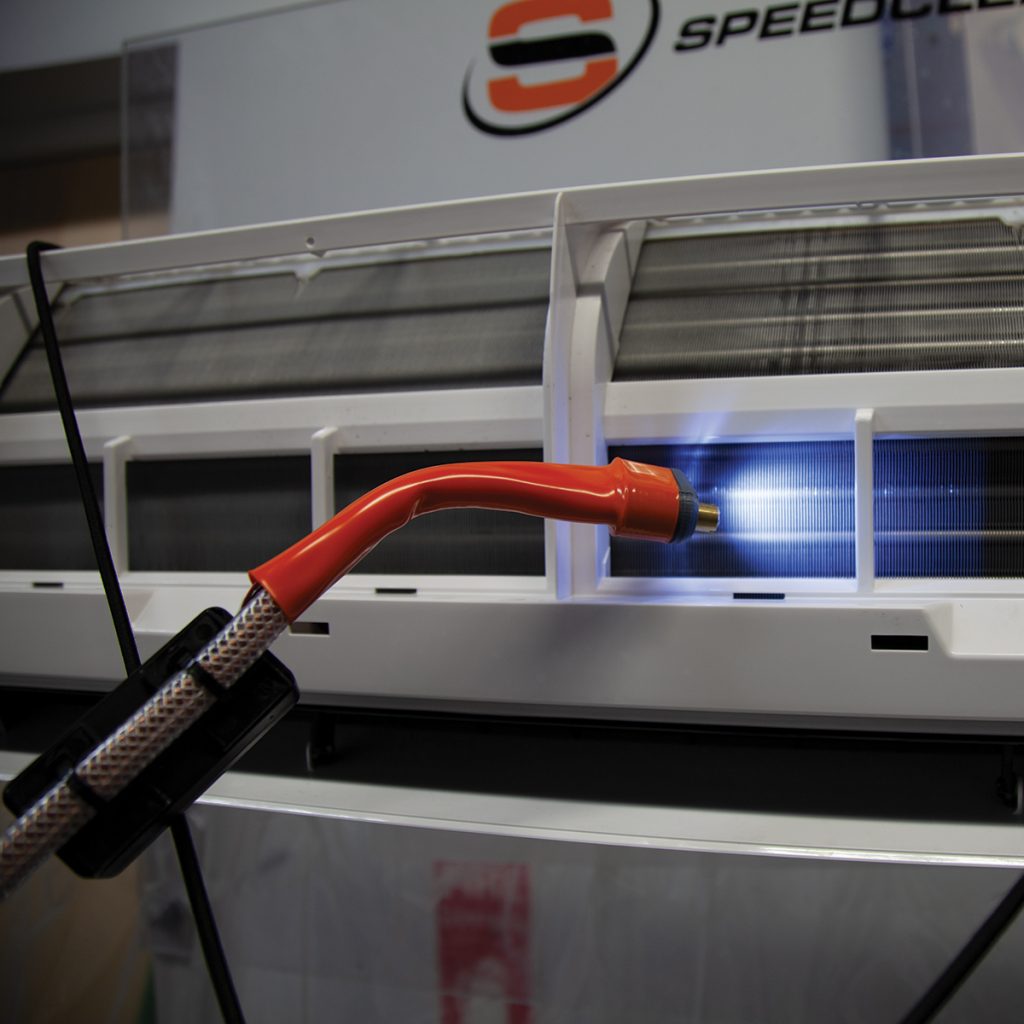 Cleaning Coils in Tight, Dark Spaces Is Now Easier With SpeedClean’s New CoilJet Flexible Wand With LED Light
