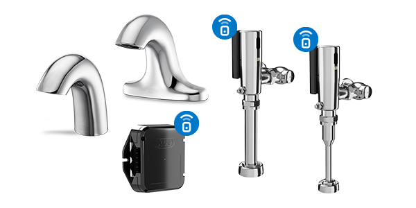 Zurn Expands Connected Products with Battery Operated Sensor Faucets, Flush Valves, and Retrofit Kits Now Available