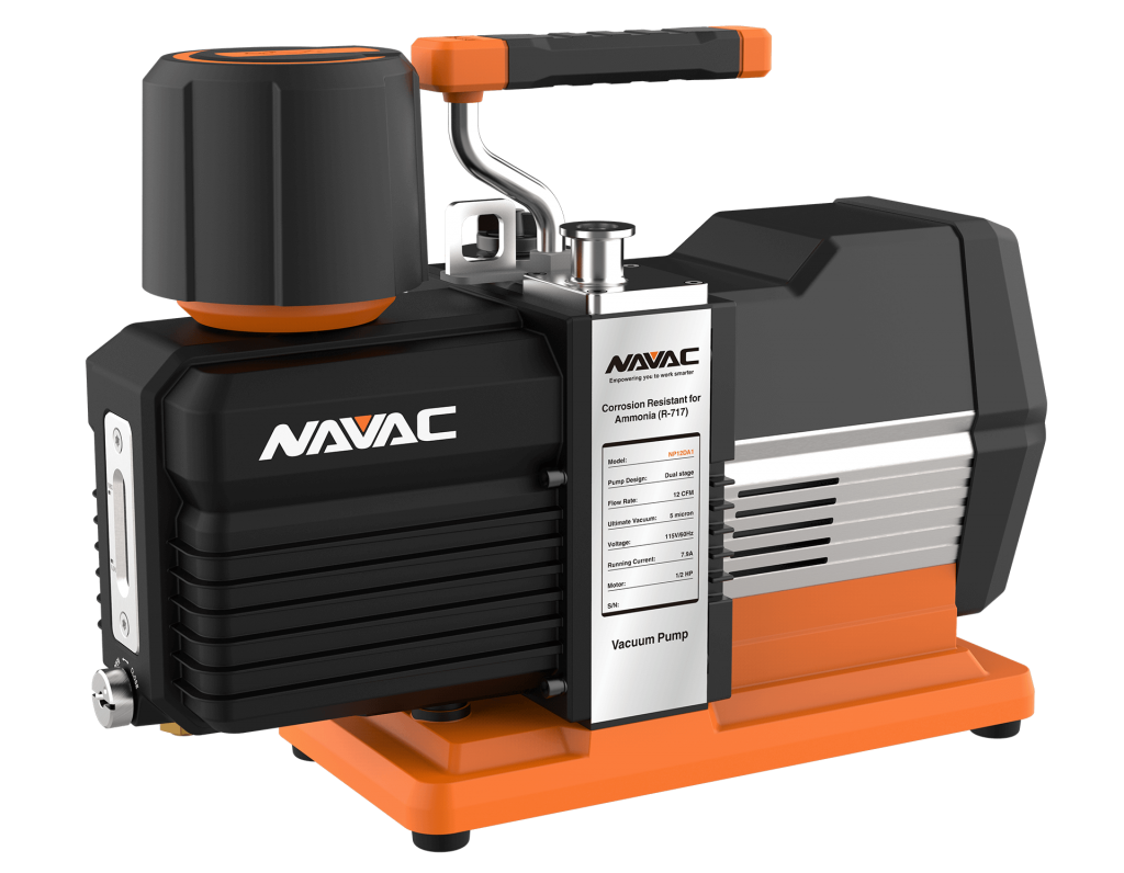 HVAC/R Leader Navac Introduces Vacuum Pump for Ammonia-Based Refrigerant Applications