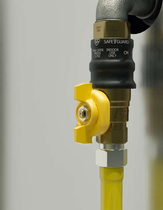 T&S Introduces Safe-T-Guard Gas Safety Valve for Kitchens