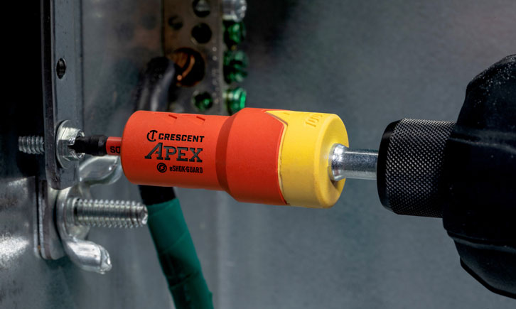 New Isolated Power Tool Accessories From Crescent APEX Give Pros Up To 1,000 Volts of Protection