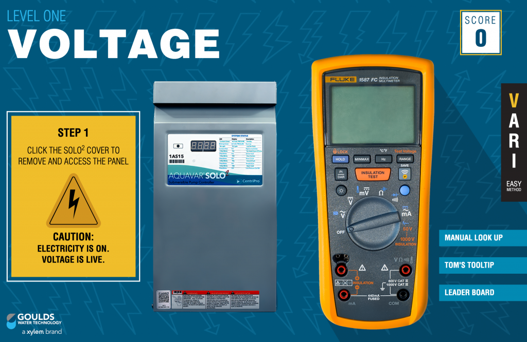 Goulds Water Technology Introduces V.A.R.I. Challenge Virtual Training Tool