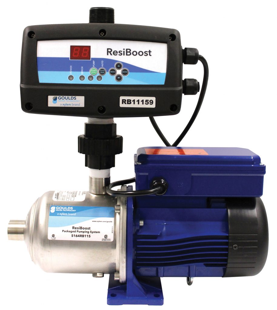 Goulds Water Technology Launches New ResiBoost Variable Frequency System for Residential Use