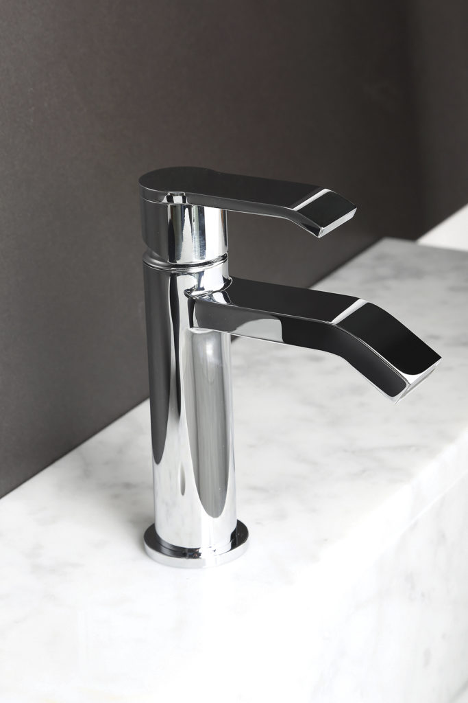 California Faucets Libretto Single-Lever Faucet Blends Geometric Shapes in Perfect Harmony