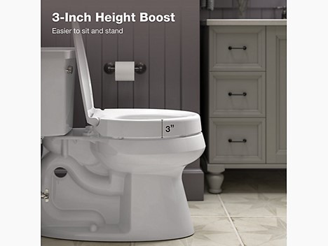 Kohler Company Introduces the Hyten Elevated Toilet Seat