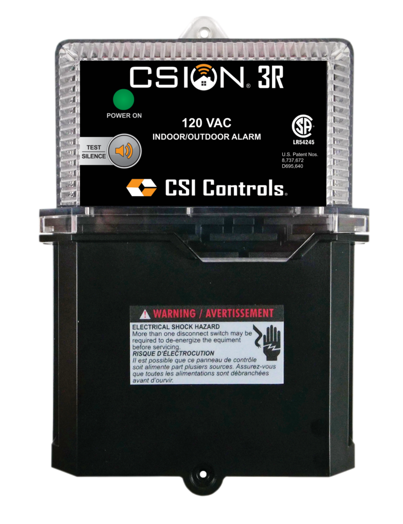 New CSION 3R Alarm Features Sleek Enclosure With Indoor/Outdoor NEMA Rating