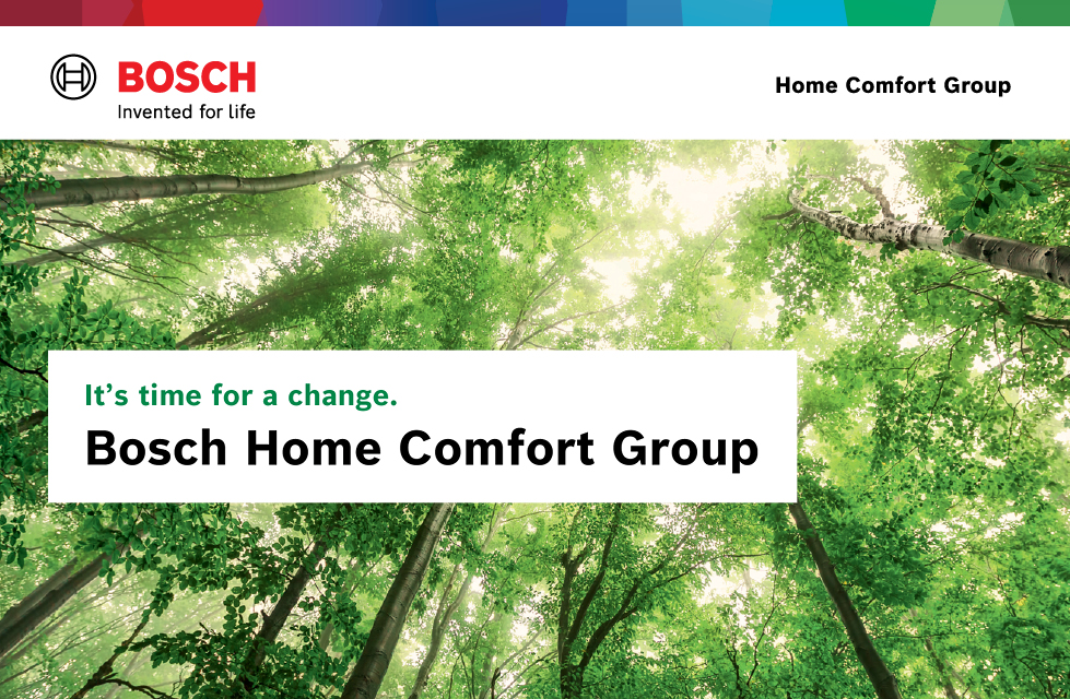 Bosch Thermotechnology Rebranded Bosch Home Comfort Group