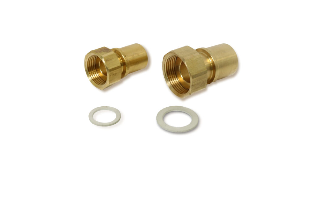 New REHAU BSPP To Copper Press Adapters